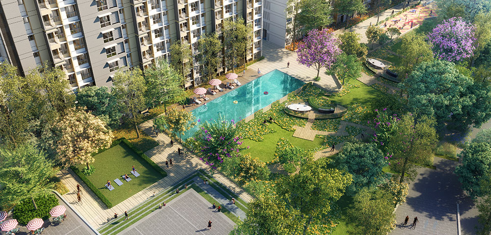 Crown Kolshet - Residential Project in Thane with Lush Greenery